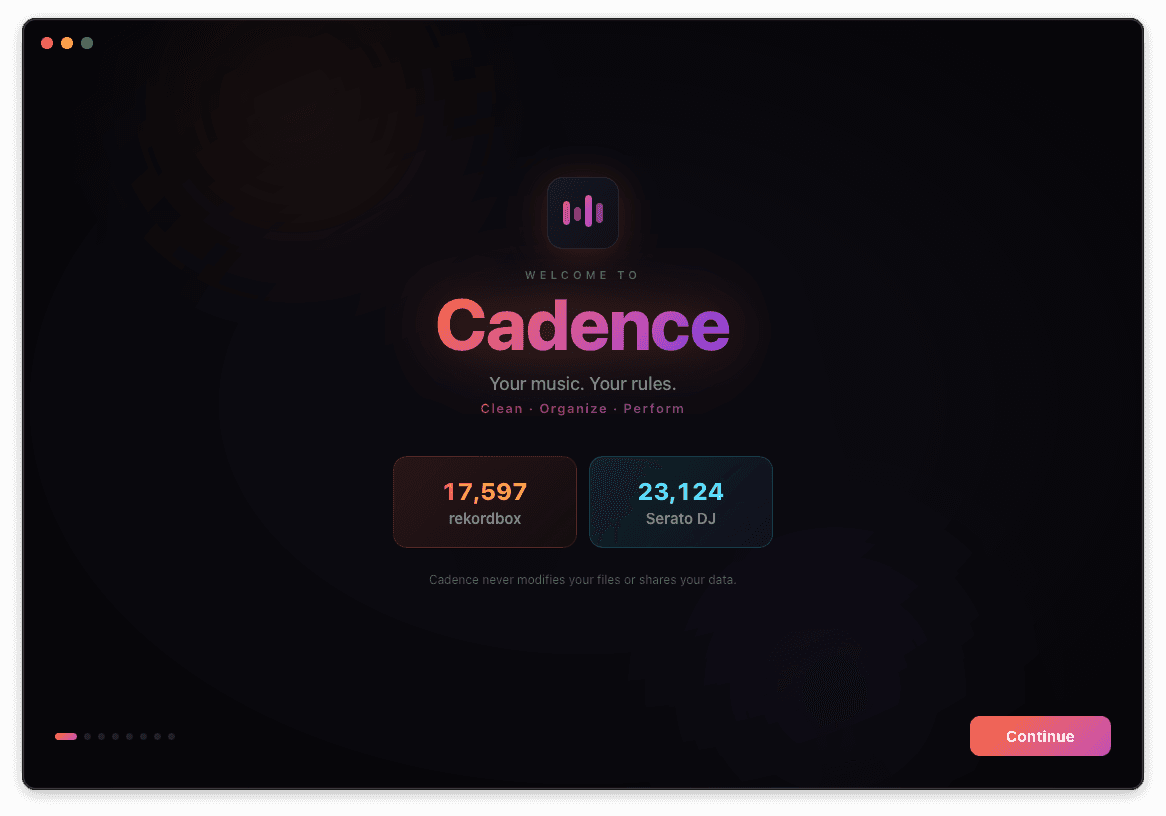 Cadence — DJ Library Manager